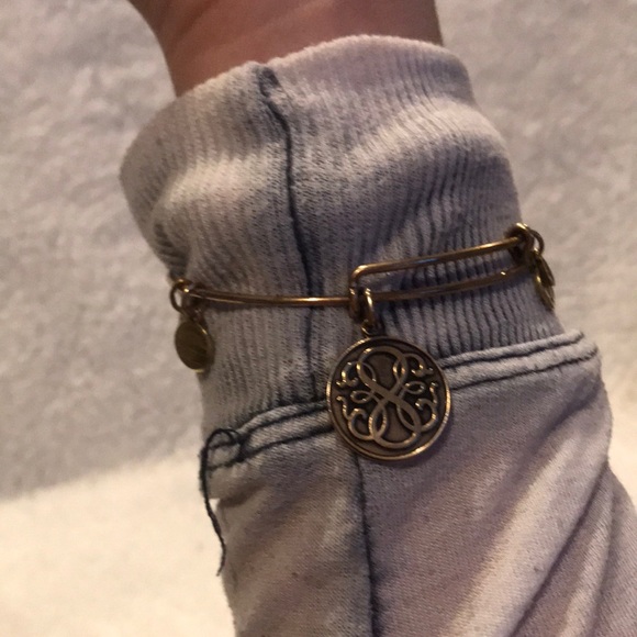 Alex and Ani infinity bangle like new 😊 - Picture 2 of 3